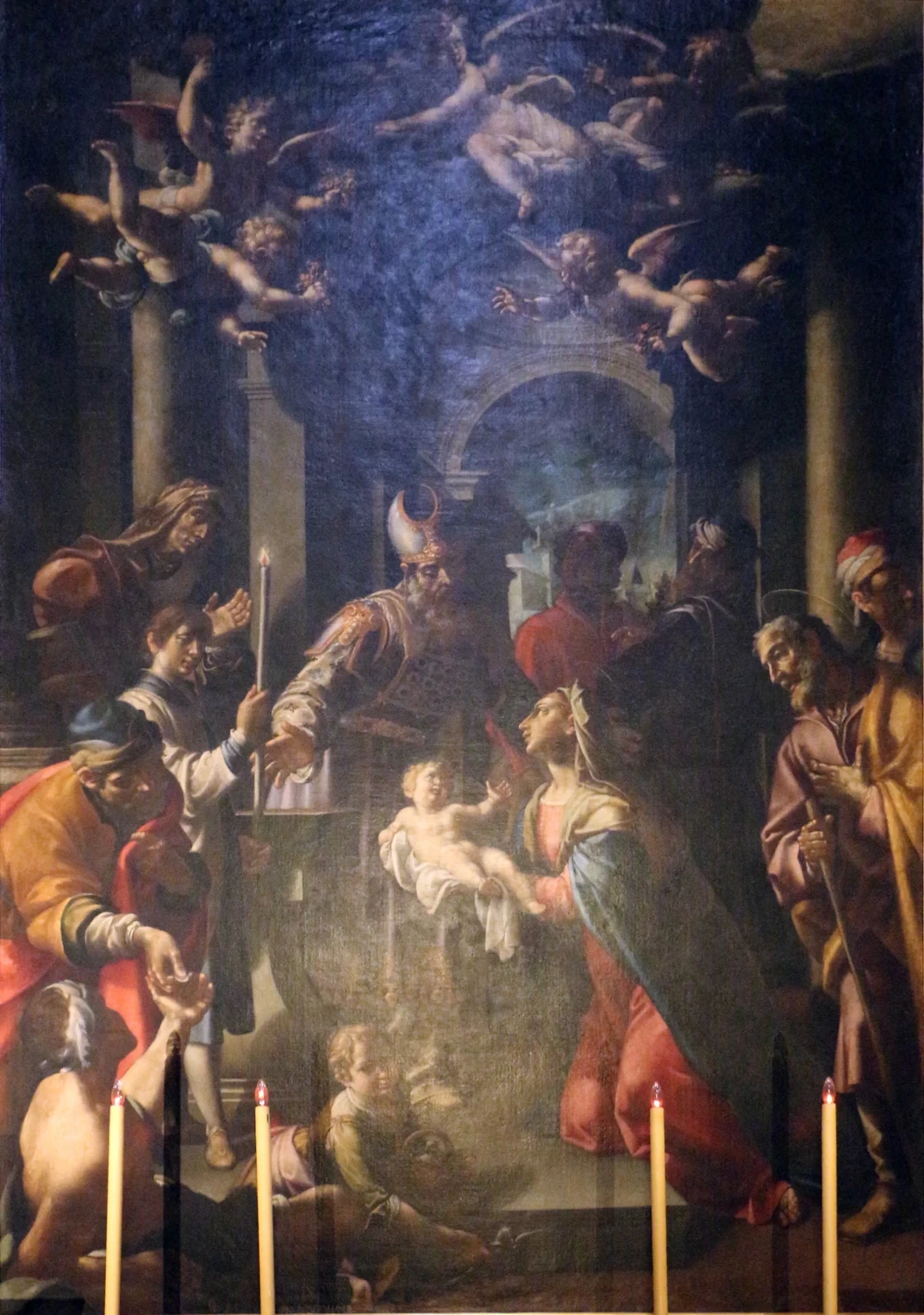 Aurelio Lomi - Presentazione di Gesù al Tempio, San Paolo Decollato (Bologna)